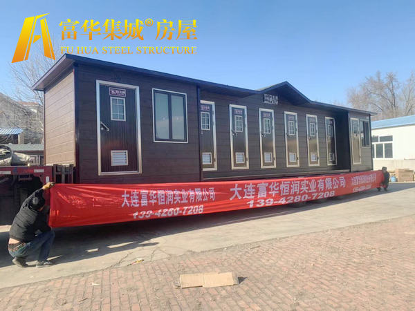 益阳富华恒润实业承接新疆博湖县生态公厕项目
